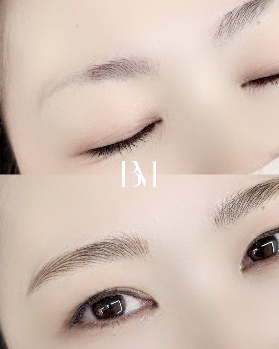 【b.millie】自然な韓国眉毛アートメイク tweet media