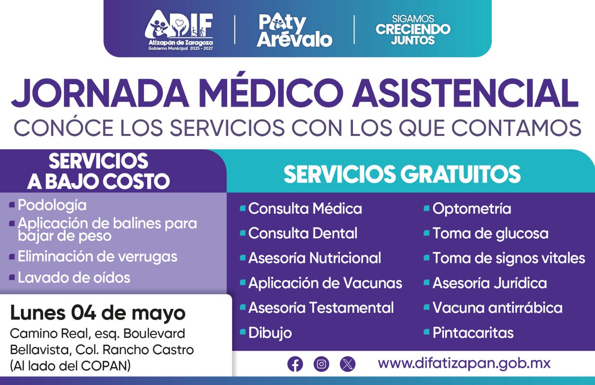 Sistema Municipal DIF Atizapán de Zaragoza tweet media