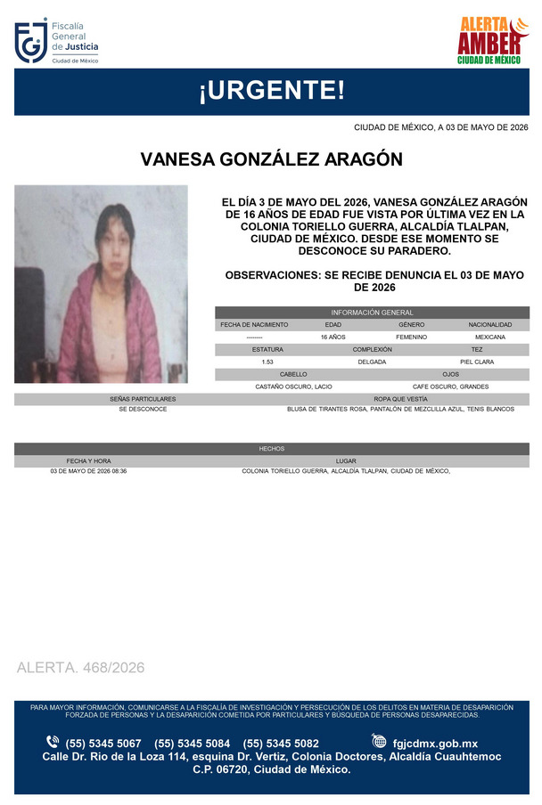 Alerta Amber CDMX tweet media