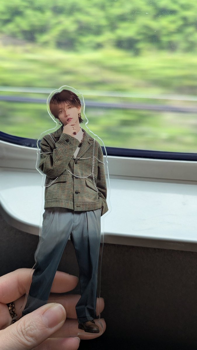ファンパ楽しみ😊
今向かってまーす！
晴れてよかった🌻

 #FANTASTICS  #ファンパ