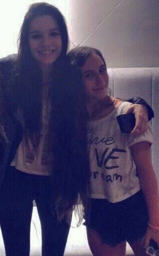 chiara CANTE CON AITANA tweet media