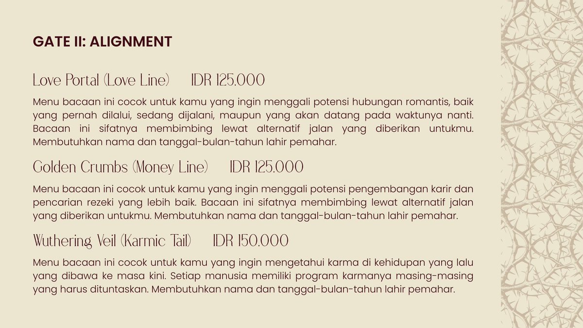 celestaurean's tweet photo. Pagi ✨️🥀

Hari ini Celestaurean buka! Ada 7 slot untuk Matrix of Destiny bulan Mei ☘️

Gate I 3 slot
Gate II 3 slot
Gate III 1 slot

Yang mau tanya-tanya dulu, bisa DM aku ya!

t. mau jasa tarot matrix destiny past life love reading #zonauang #zonaba #bealanja https://t.co/YxSYixZQOR