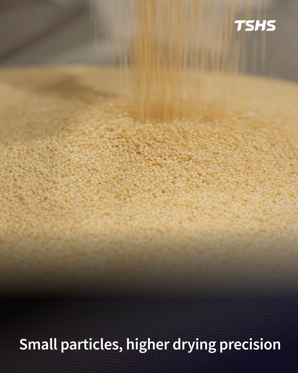 TshsFoodMachine's tweet image. 🌿IRD Dry Test | Amaranth Seeds
Fine seeds move with vibration while IR heats directly.
👉Rapid internal heating → faster moisture loss
Energy saving ~20–60%
Stainless steel design + adjustable settings
Small, dense materials need precise control.
That’s why we test.
#Drying