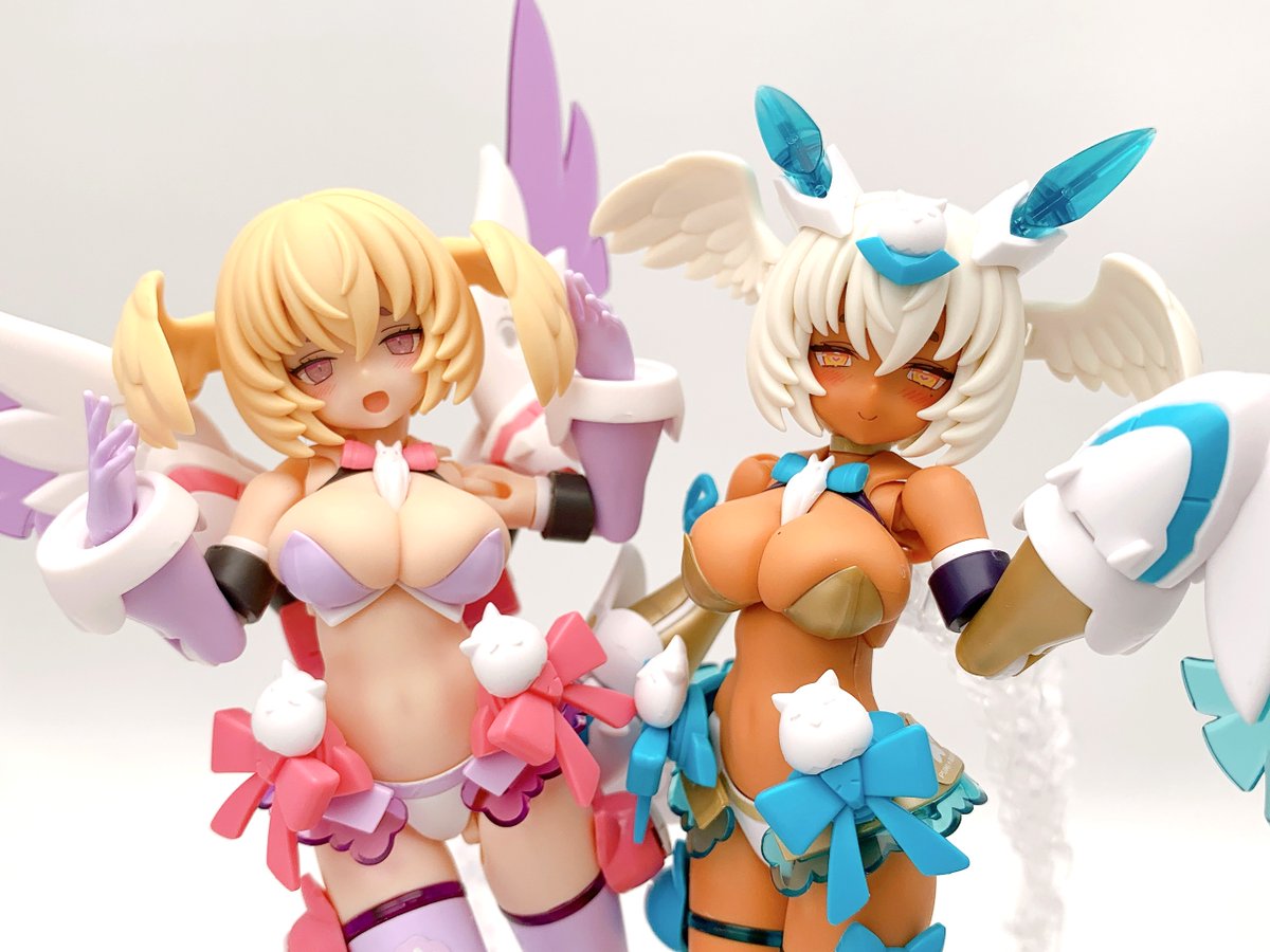 kotobukiya_tkw's tweet photo. 【立川本店】
サンプル展示情報：2026年5月発売予定
『#メガミデバイス』より
「PUNI☆MOFU 金シャオ」￥6,930(税込)のサンプルが到着致しました🦉
コトブキヤショップ限定特典『特別カラー髪パーツ』が付属✨

当店では現在ご予約受付中です！
立川本店へお越しの際はぜひご覧ください！ https://t.co/Sxs8gc7R1g