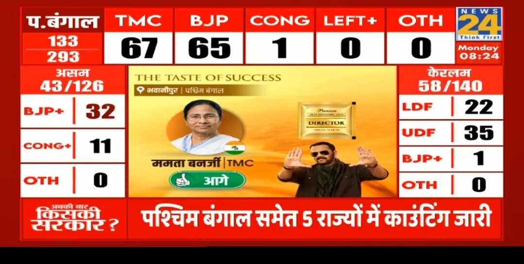 Romanking01's tweet photo. बंगाल में टीएमसी की ही सरकार बनेगी चाहे कुछ भी हो जाए.

#electionresult2026 https://t.co/thyYRyJHeM