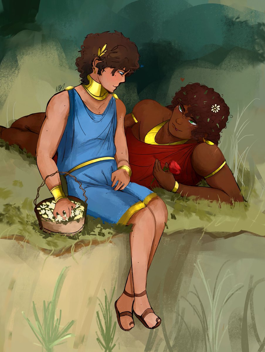 Young lovers.

#sharpwolf #antinous #telemachus