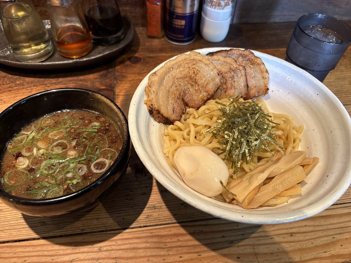 AppleBobrick's tweet photo. 友���に勧められたつけ麺。めちゃうま https://t.co/0y8USKypgv