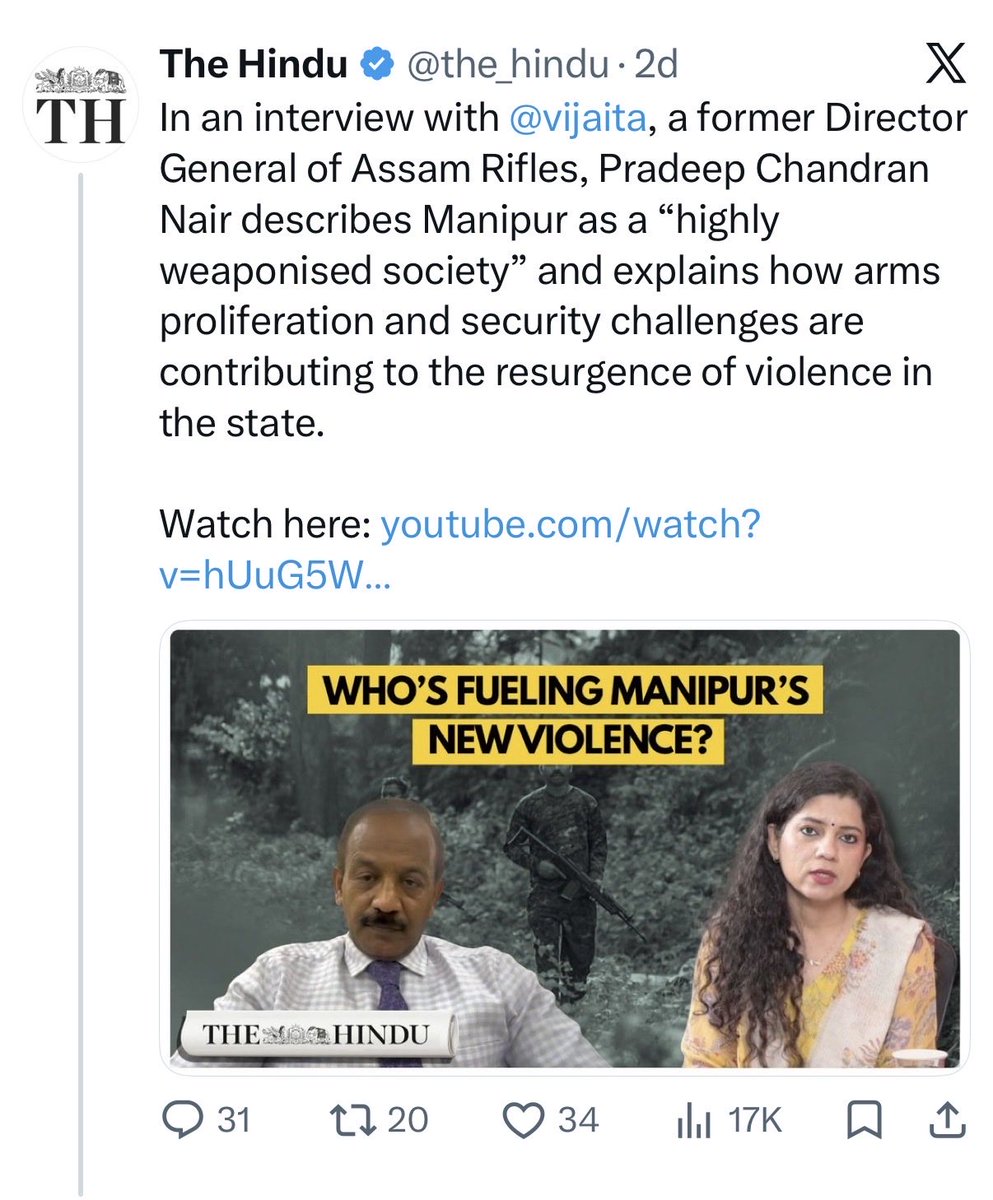 I request the people of Manipur to cancel their subscriptions to ‘The Hindu’ newspaper.

By principle, it is wrong to give away our hard earned money to a media house that is focused on distorting facts and in undermining the struggles of the Meitei people.

#CancelTheHindu