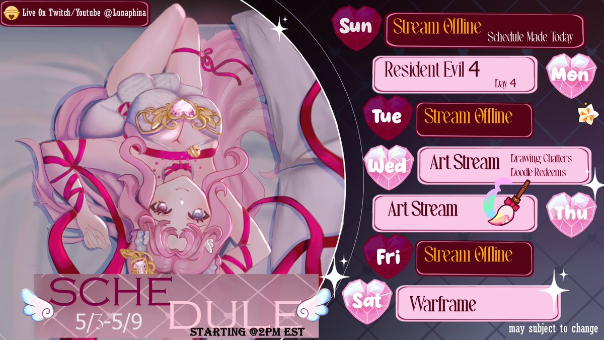 Lunaphina tweet media