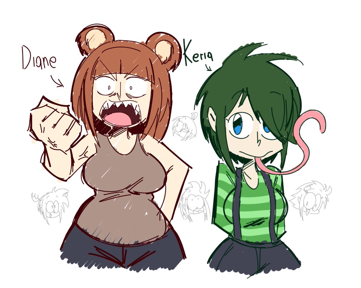 TheMarArt's tweet image. New two OCs....

Welcome Diane and Keria!! 

#OC #OCart