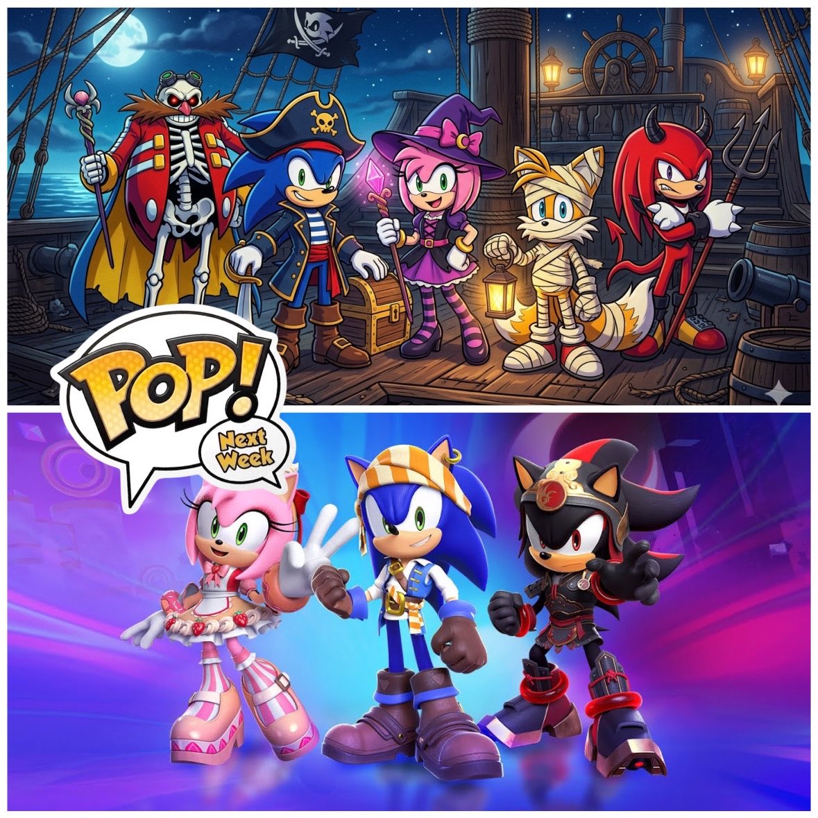 FunkoPOPsNews's tweet photo. Stay tuned .. next week! Brand new Sonic cosplay Funko POPs!

#SonicTheHedgehog #FunkoPOPNews #Funko #FunkoPOP https://t.co/JCxsXEeJZ9