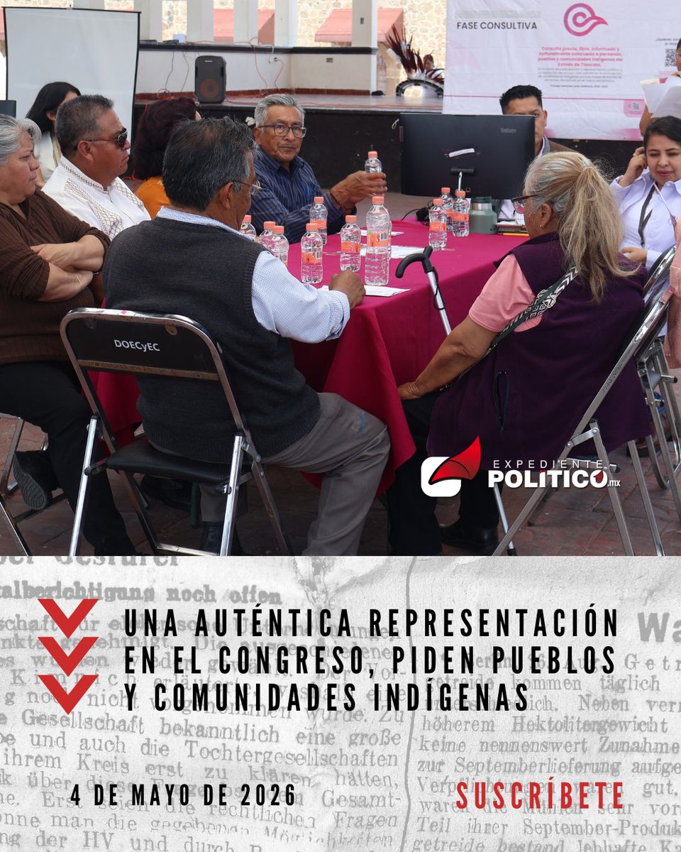 IQpoliticoMx's tweet image. #Democracia | En el primer foro Consultivo, el ITE recabó información para integrar acciones afirmativas para el próximo proceso electoral
expedientepolíticomx.com/2026/05/una-au…