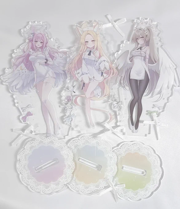 アクスタ可愛いのでみてね… イベント明日です! よろしくお願いします #ブルアカ