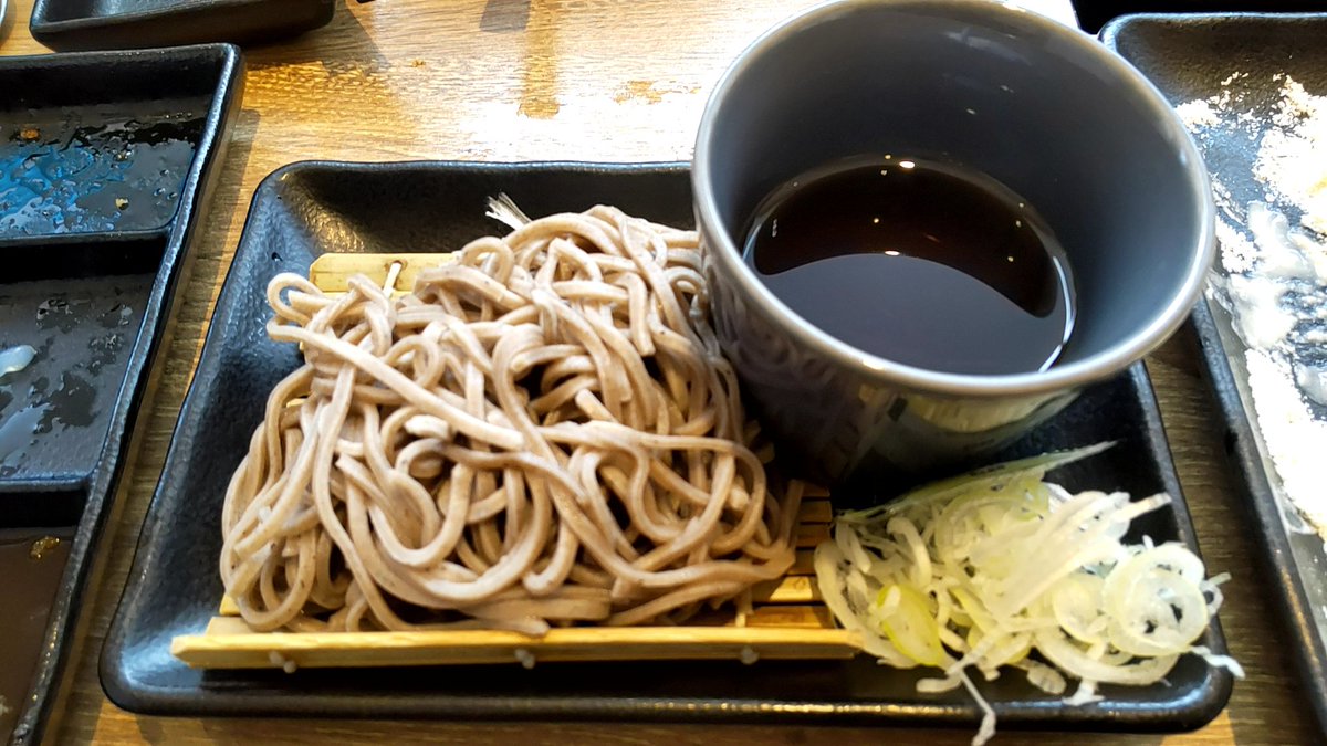 yuru2525's tweet photo. お蕎麦も https://t.co/XdPDCY6yaX