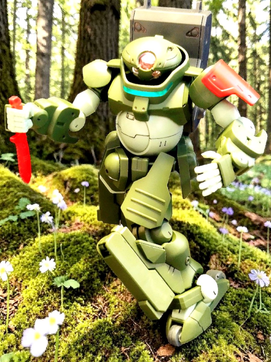 #みどりの日 
#お昼休みに一枚だけ模型写真を貼ろう 
#ガンプラ