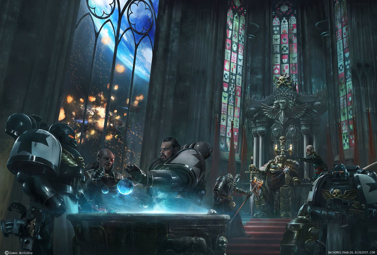 Warhammer 40K Art tweet media
