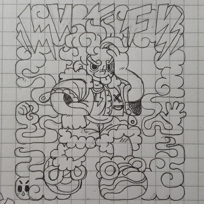 GRID G5 Luffy Streetwear 