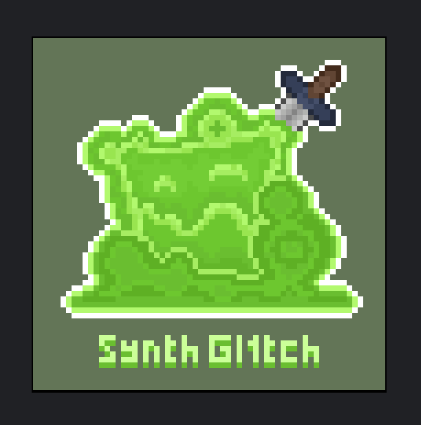 SynthGl1tchz's tweet photo. Gelatinous Cube! The well-known "bone-eating acid slime" #pixelart #aseprite #dnd #slimecube https://t.co/NCBnhGxWz5