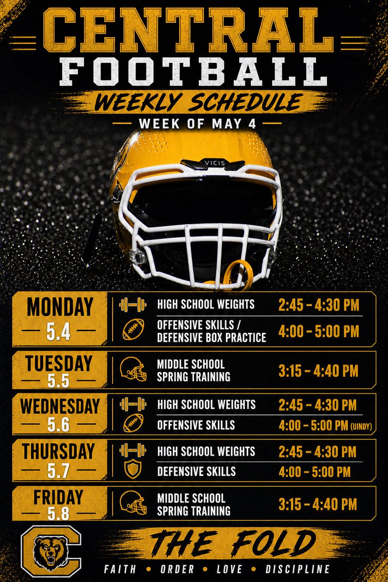 Central Bears FB tweet media