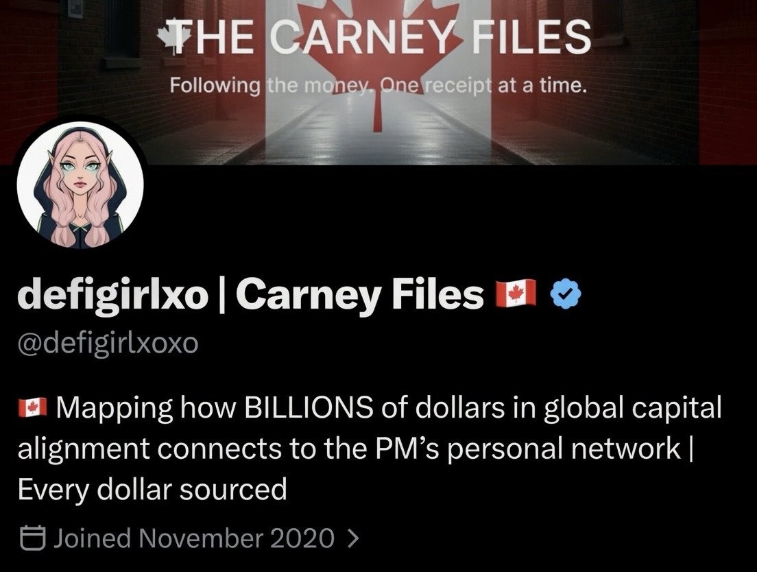 The Carney Files 🇨🇦 | Sourced tweet media