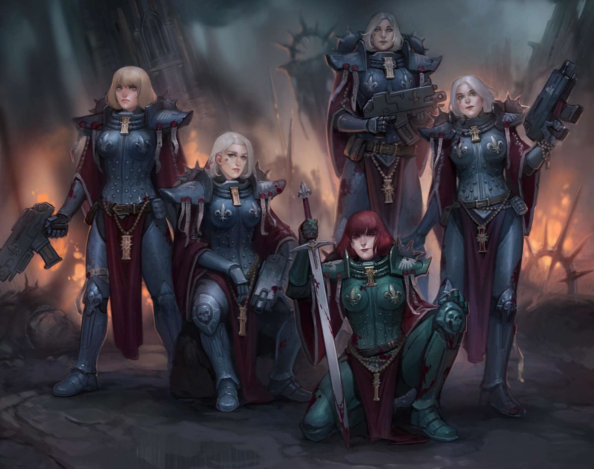 Warhammer 40K Art tweet media