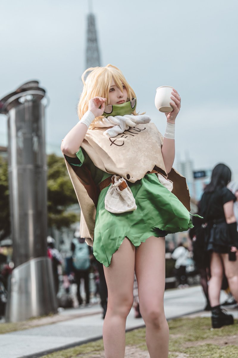 liptonton_nana's tweet photo. Dr.STONE / スイカ

#コスサミパーティー https://t.co/EM5jLx70Il