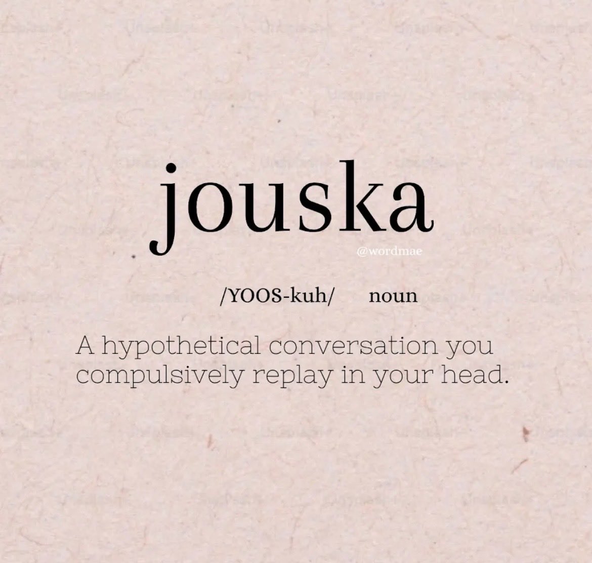 word0taku's tweet photo. jouska (n.) https://t.co/obzV9zr6Bz