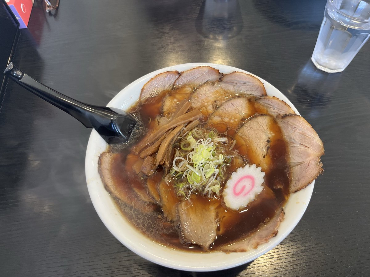 今日は郡山ブラック「あかりや」🍜
大満足😭