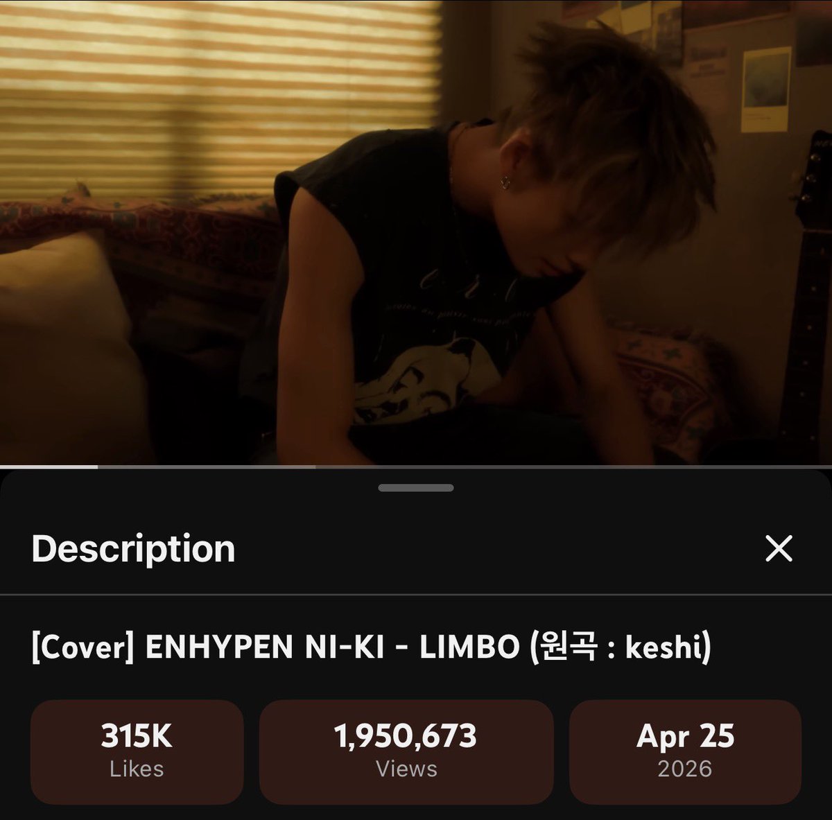 keep streaming #NI_KI’s limbo cover ★ 
let’s reach 2M views 🔜 (only 50k left) 🥹

NKG streaming playlists ⬇️ 

🔗: youtube.com/playlist?list=…

🔗: youtube.com/playlist?list=…

#니키 #ニキ #ENHYPEN