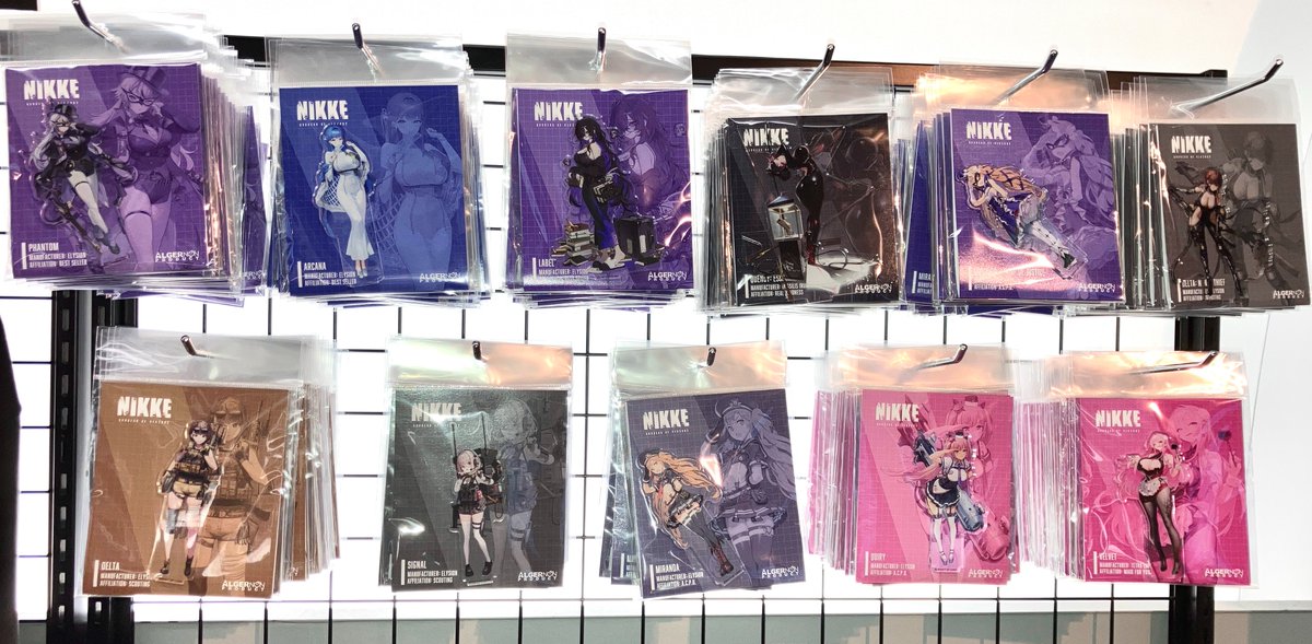 🟢MEGA NIKKE STORE TOKYO🟢 ＜商品情報＞ ☆アクリルスタンド 11種