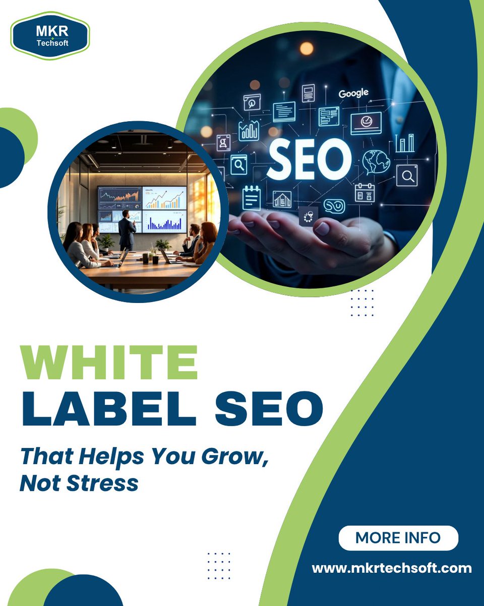 mkrtechsoft's tweet photo. Grow faster with AI White Label SEO by MKR Techsoft.

✔ Strategy &amp; keywords
✔ On-page SEO
✔ Content &amp; reports
No hiring. Easy scaling. More clients.

https://t.co/ZmqRBhBoX0

#WhiteLabelSEO #AISEO #SEOAgency #MKRTechsoft  #GoldCoast #SEOServices #AgencyGrowth https://t.co/nK7yY1VKAE