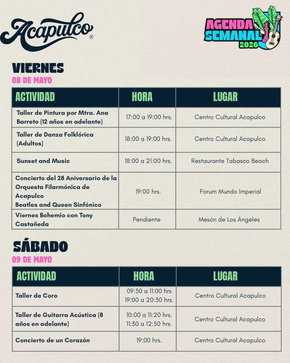 Acapulco tweet media