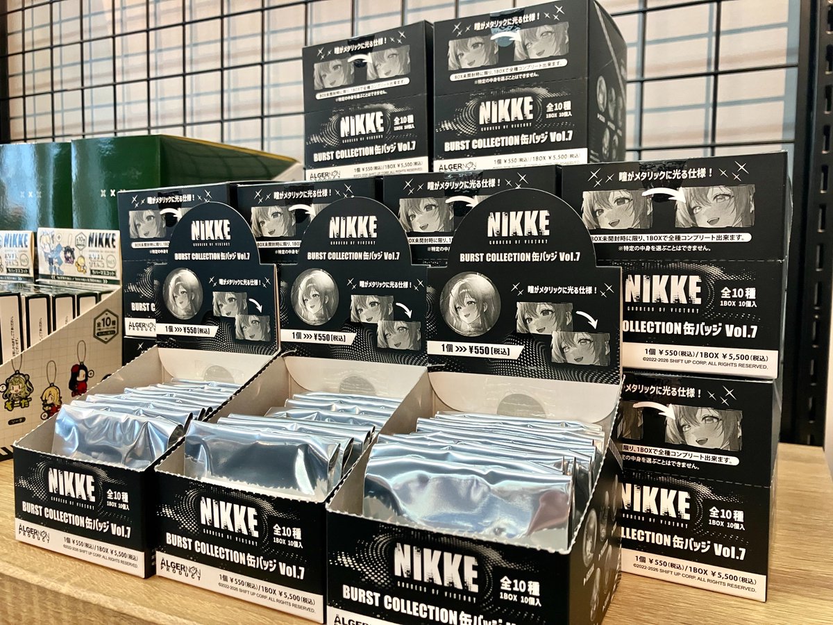 🟢MEGA NIKKE STORE TOKYO🟢 ＜商品情報＞ ☆アクリルスタンド 11種