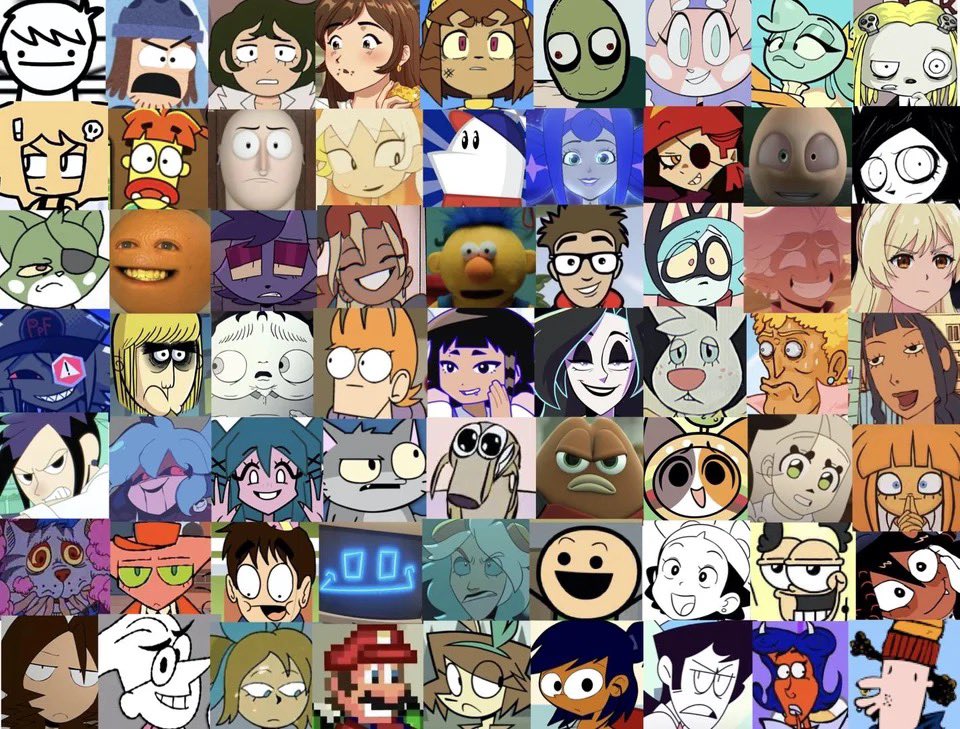 Calvinfanatic's tweet image. My Favorite Indie / Web Animated Characters! 🎨🖌️🖼️
#indieanimation #favoritecharacters #animation