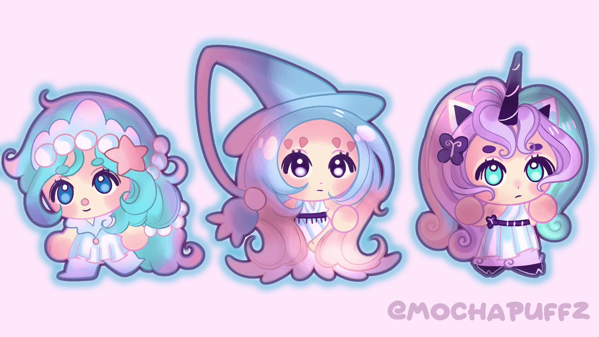mochapuffz's tweet photo. #pokemon human chibi designs https://t.co/zqr6RT3Mbq