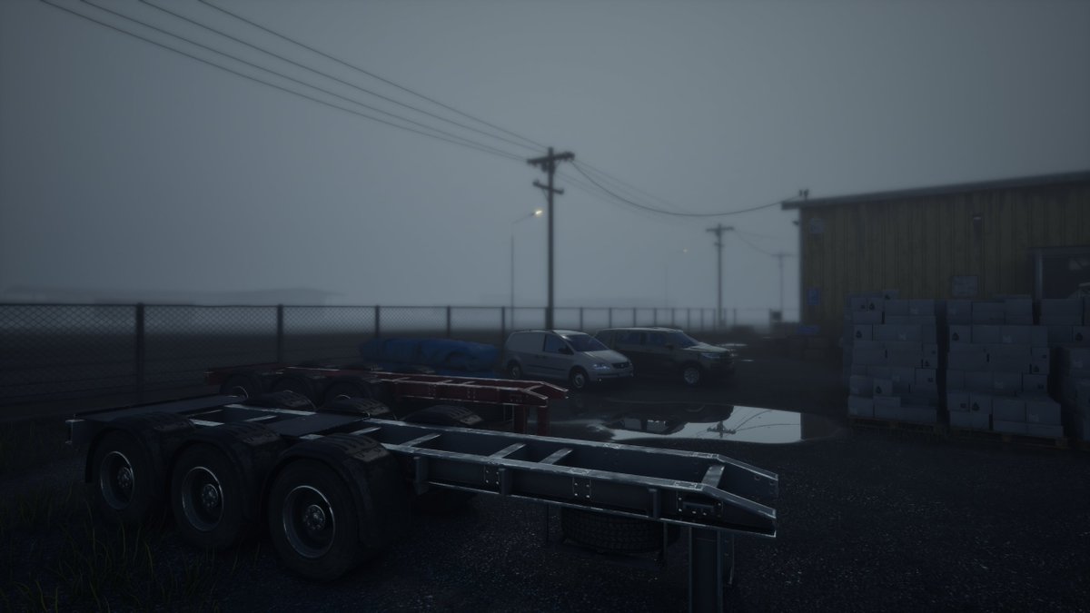 skx_doom's tweet photo. Seems like in the upcoming UE 5.8 the "Screen Space Fog Scattering" feature will be an included effect in the engine.
So, here are first tests with all the standard settings.

1. SSFS 
2. Built-in
3. Off (for reference) https://t.co/ckJnCsXbrK