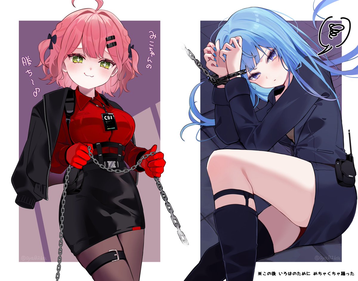 綾香🎨【ホロクル11th】О-29-30_空色姉妹 tweet media