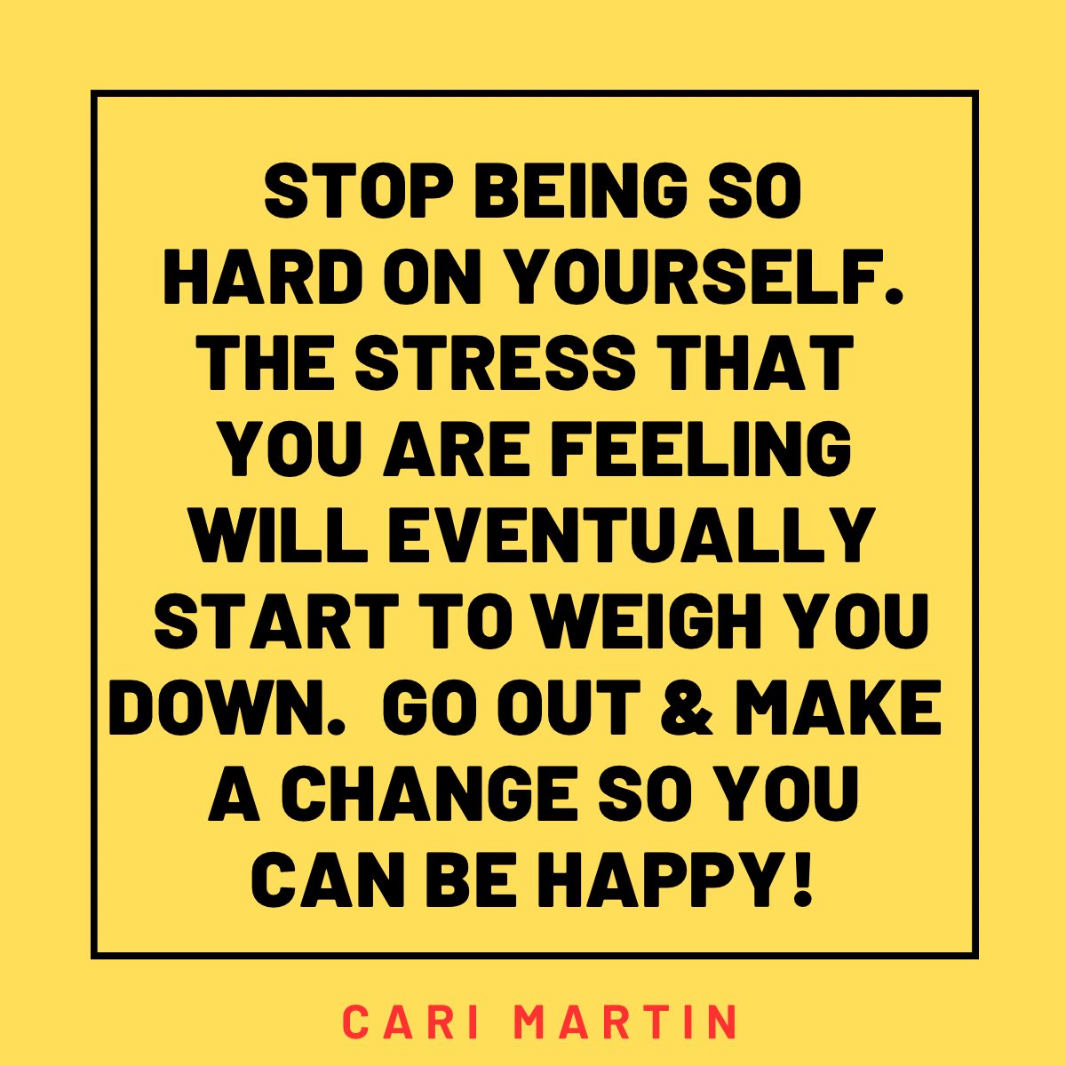 2000Cari's tweet image. Don’t be afraid of change, because it might be the best thing that you have ever decided to do! 🙌

#Change
#YouMatter
#Differencemaker
#KindnessMatters