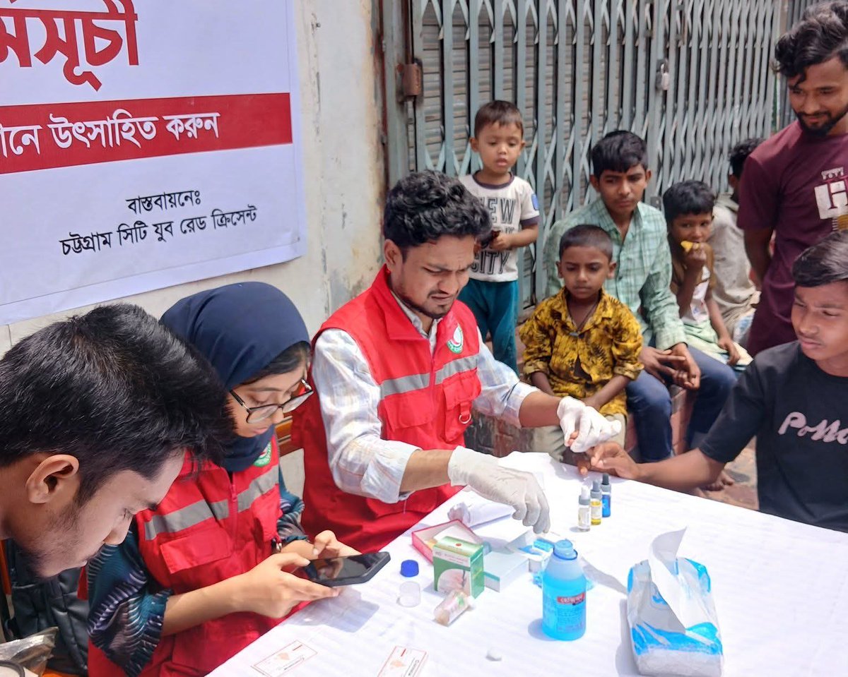 Bangladesh Red Crescent Society (BDRCS) tweet media