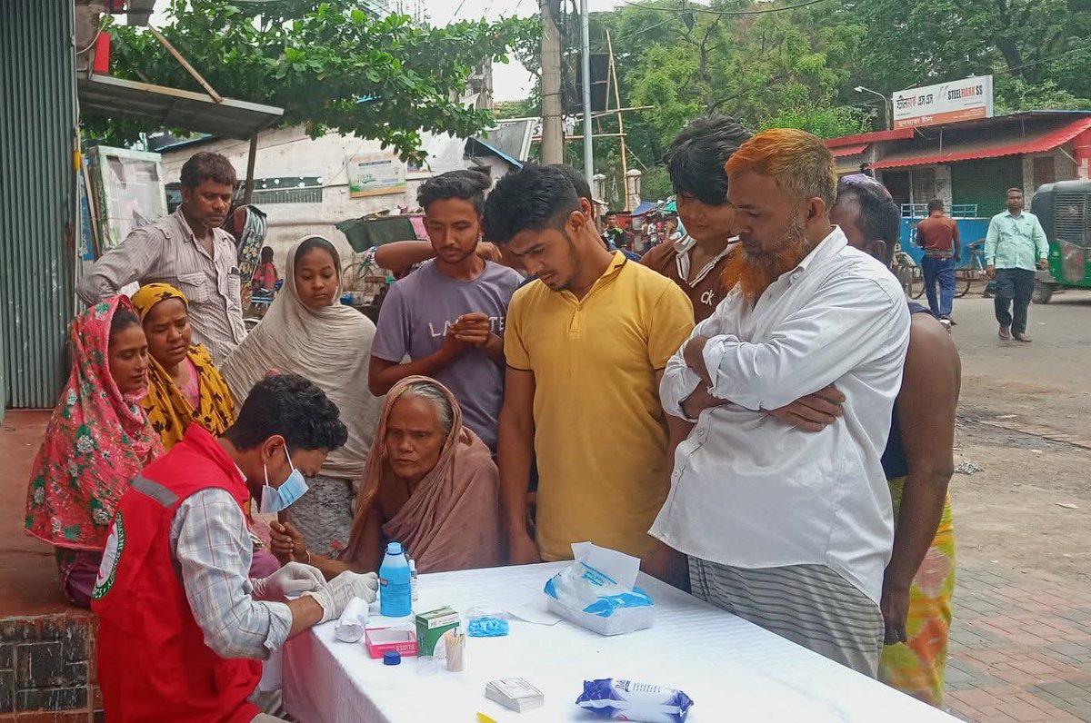 Bangladesh Red Crescent Society (BDRCS) tweet media