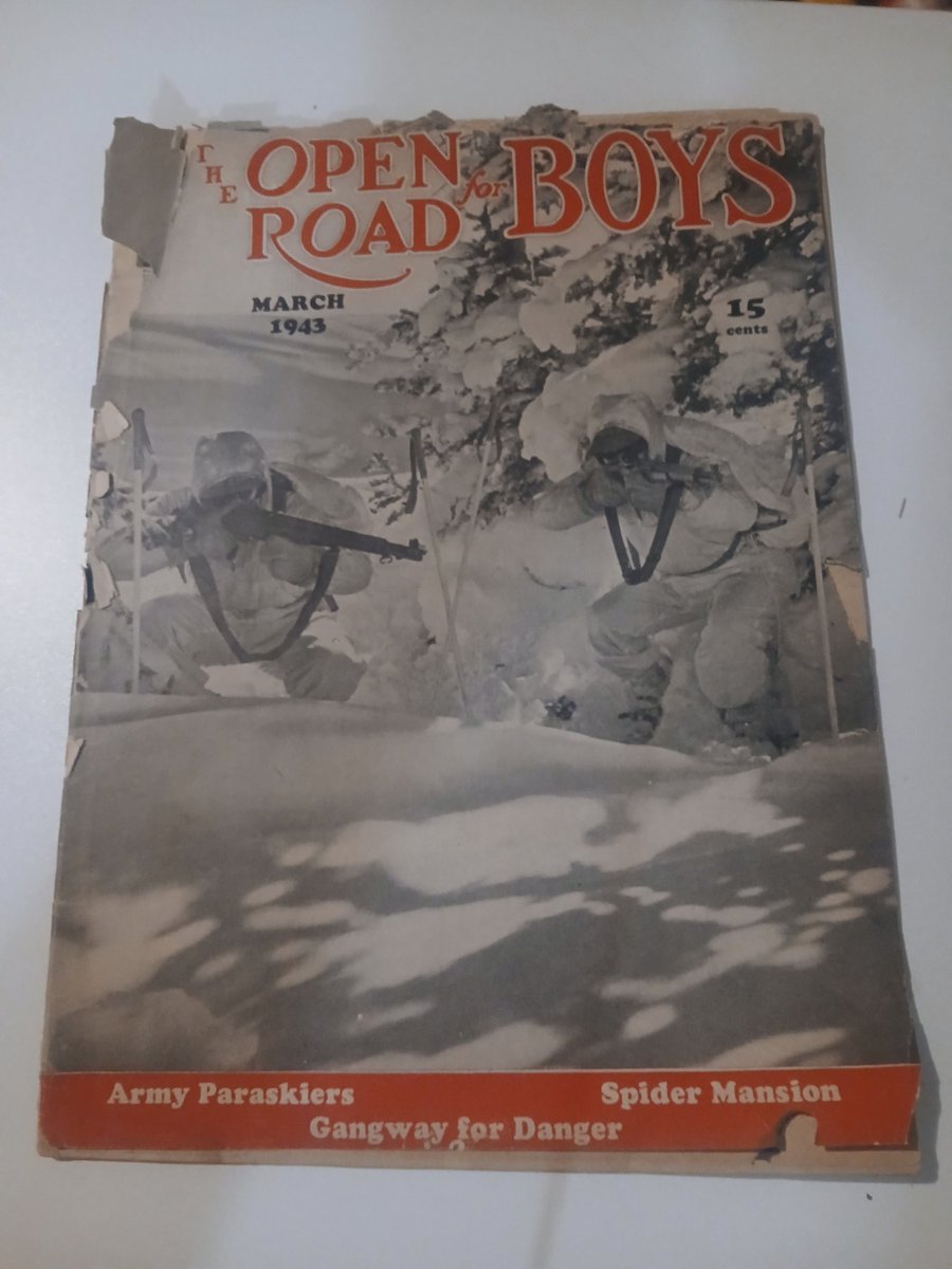 Amazingthrifts's tweet image. Check out #TheOpenRoad Boys March 1943 #Magazine ebay.us/m/20mnm0 #eBay via @eBay