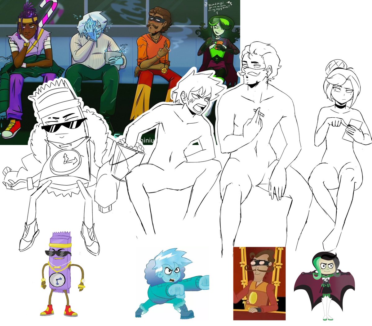 Brylex_0's tweet photo. WIP en el que ando padeciendo 🫠
Quiero hacerle un homenaje a tremendo artista , no sé que será de él, pero por ahí del 2023 me maravillaron sus videos y dibujos
@delphiniumdream
#shezow #shezap https://t.co/Z91O8zpOyE