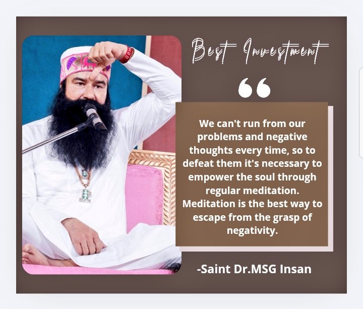 shinkyarora's tweet photo. Focusing on your weaknesses and appreciating others is like killing two birds with one stone. Self-improvement and positivity can totally transform your life. Saint Gurmeet Ram Rahim Ji's guidance is spot on. 
#BestInvestment
https://t.co/r1wXYTKKDa https://t.co/vUYrqBU5tC