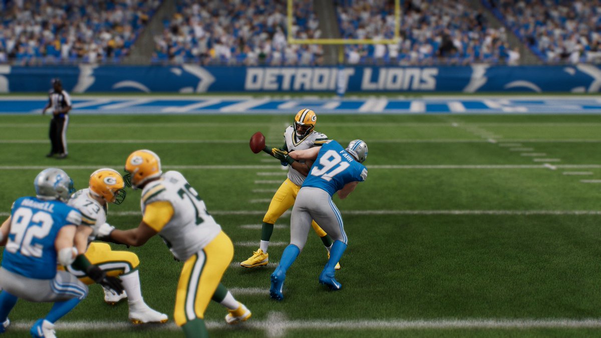 XCFL Detroit Lions tweet media