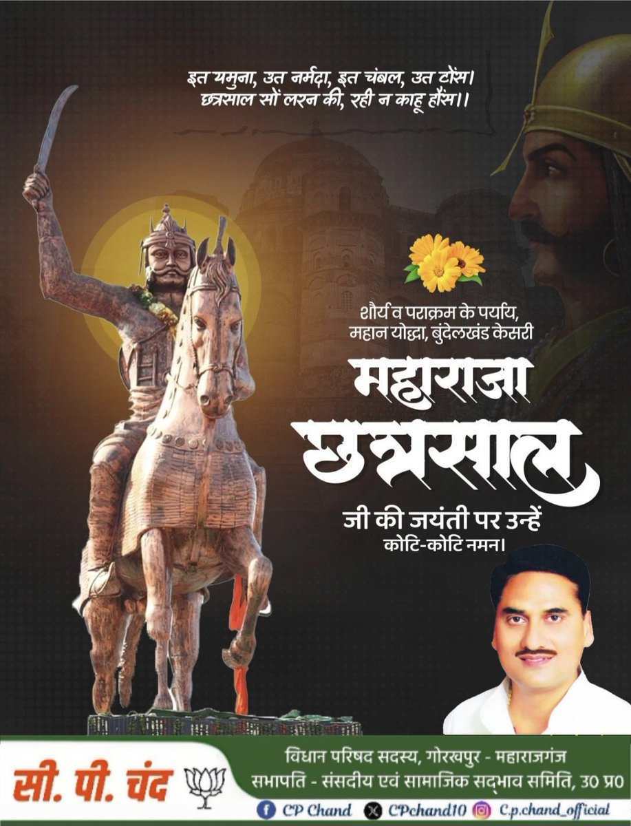 C.P. Chand tweet media