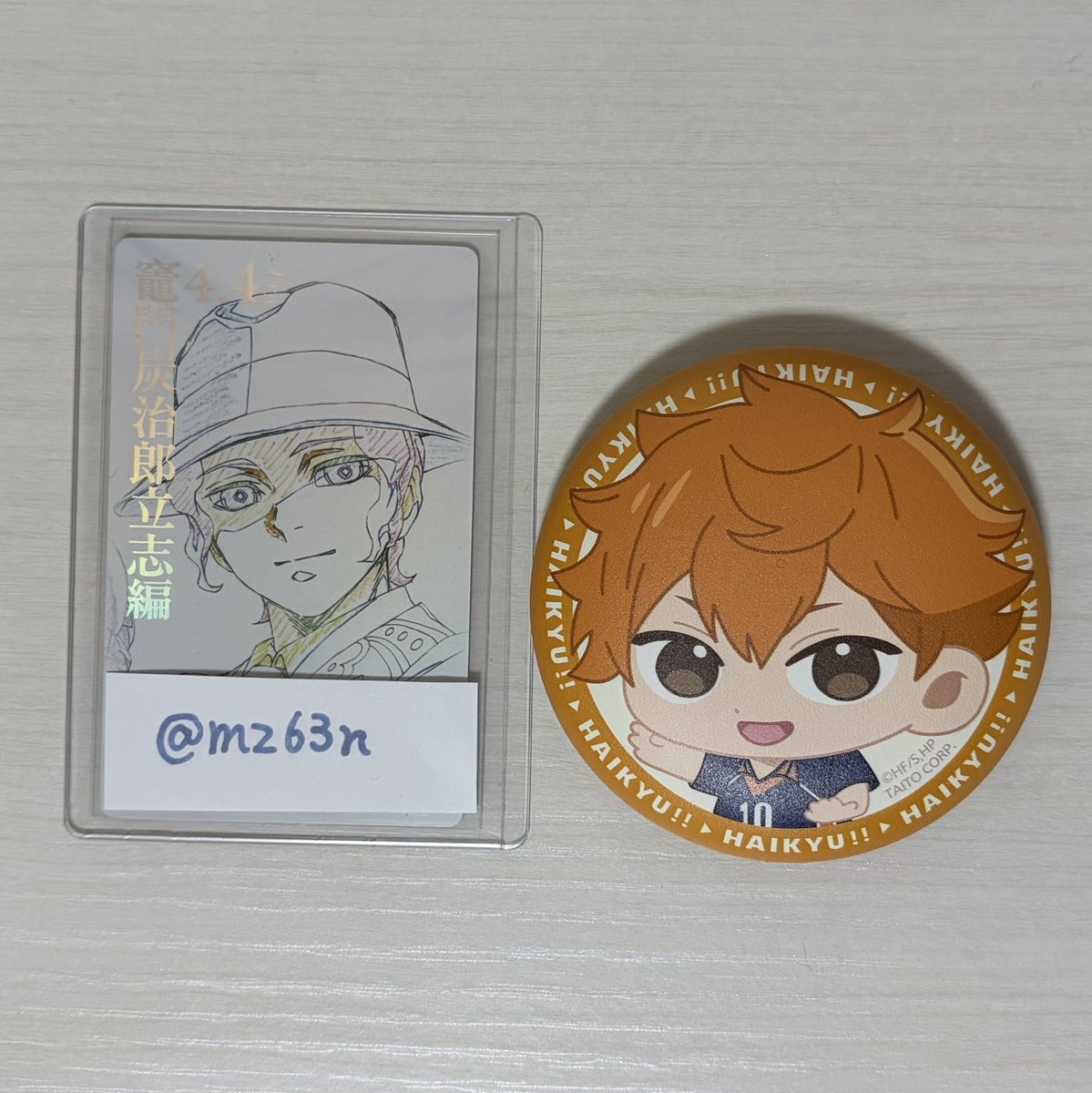 mz63n's tweet photo. 【 交換 】ハイキュー タイトーくじ 烏野高校 vs 青葉城西高校

譲 》 F賞 日向

譲 》 F賞 及川

⚪︎リトリン必読
⚪︎都内手渡し 郵送 希望

検索からでもお気軽にお声掛けください⸜🙌🏻⸝‍ https://t.co/06MEJ4DcMu