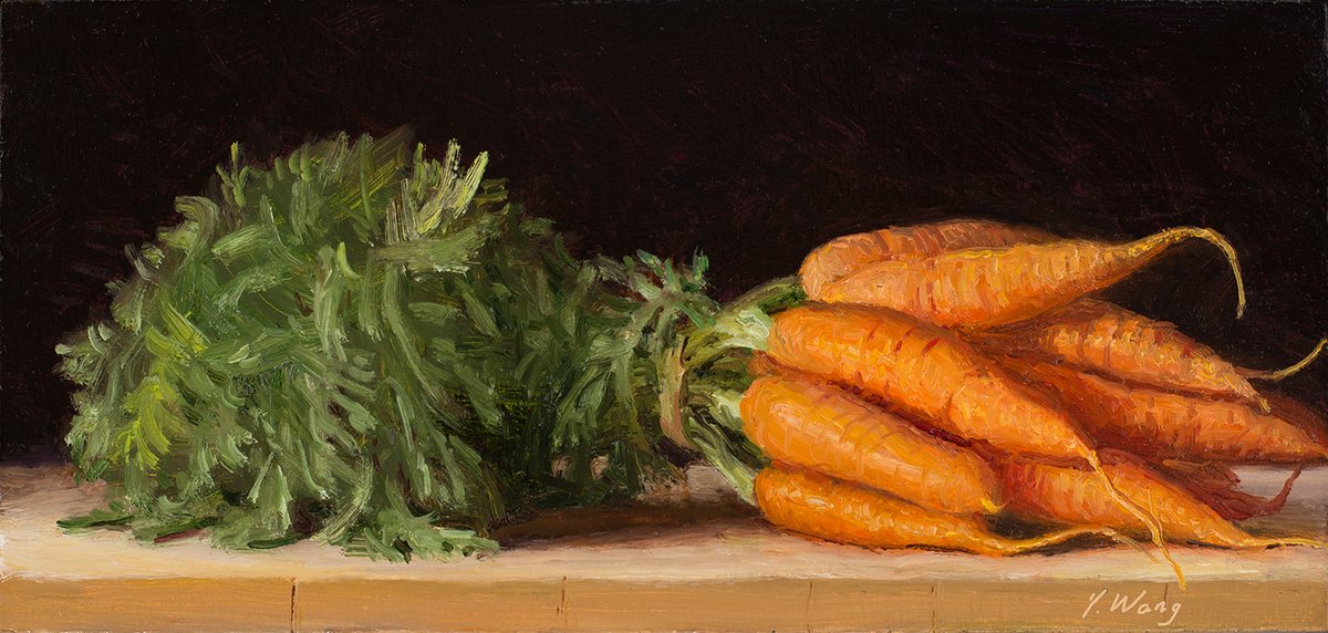 wangfineart's tweet photo. https://t.co/zgoMDJ8W2k 
#carrots#painting #stillife #original #oilpainting #original #eBay https://t.co/aA5IJpUk24