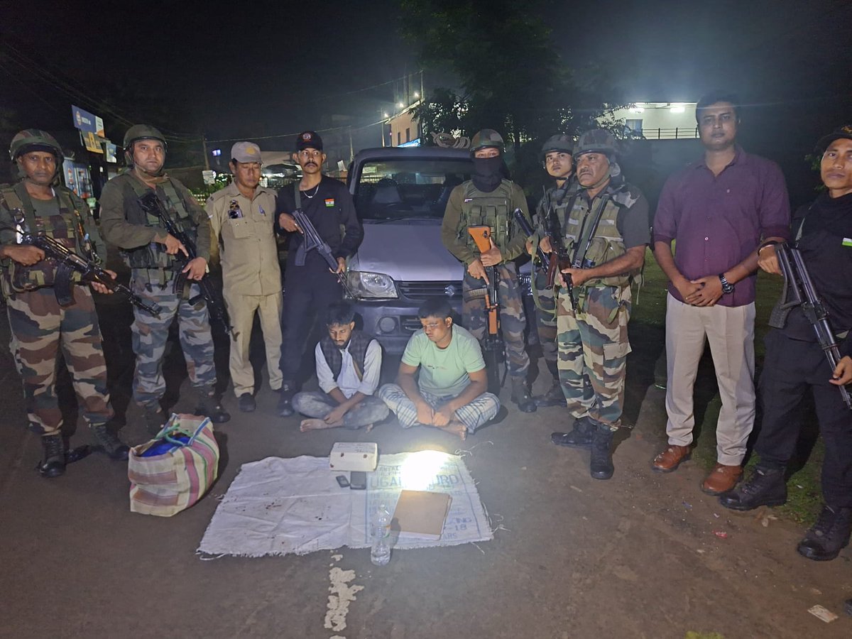 official_dgar's tweet image. MAJOR DRUG BUST: ₹1 CRORE WORTH YABA TABLETS SEIZED IN ASSAM
#AssamRifles, in coordination with ARFIU and Cachar Police, launched a joint operation near Jirighat, Cachar, Assam on 02 May 2026. During the operation, the team recovered 10,000 Yaba tablets valued at approximately