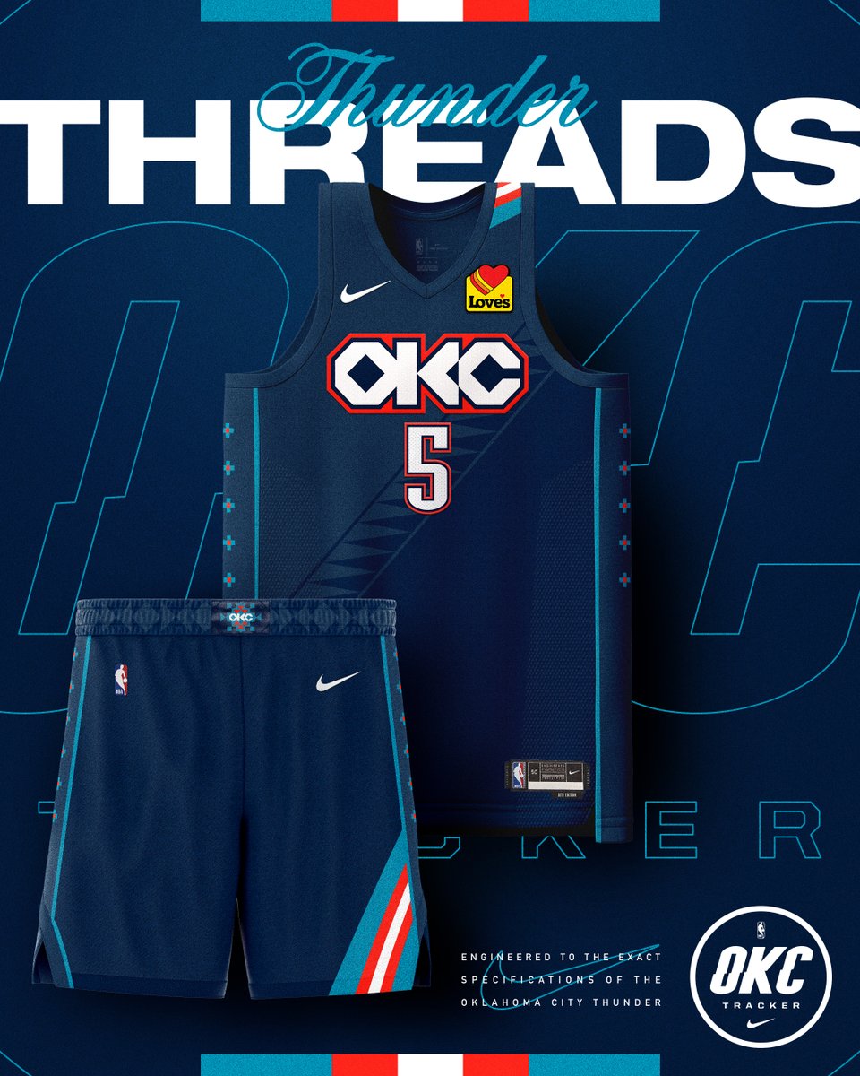 OKCTracker's tweet photo. NBA Playoffs Gameday!
#ThunderUp vs #LakeShow

🕣 8:30pm CT
🏟️ Paycom Center
🎽 City ⚡️ (6-1, 6-1 at home, 1-0 Playoffs)
📝 120.29 PPG, 107.71 Agst https://t.co/27kTJGOuAk