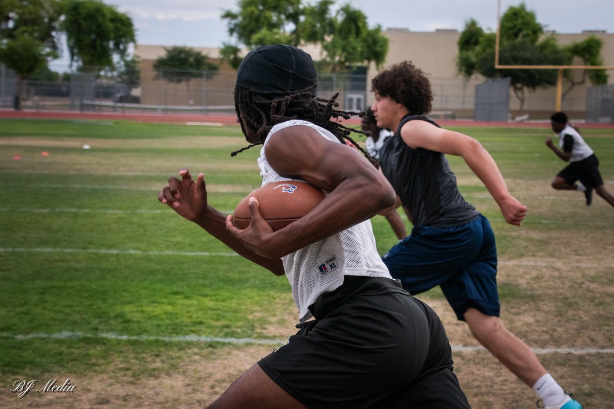 BJMedia1's tweet photo. Frames from spring ball stop #9 at Kellis📸

Key returners for the Cougars include:

- ‘27 WR/ATH Ricky Wilson III
- ‘27 RB/Slot Michael Porter Jr.
- ‘27 WR Shyel Timsina
- ‘28 QB Brodee Lermon

🔗: https://t.co/p7dVcmV9jD https://t.co/0umrKiPqUz
